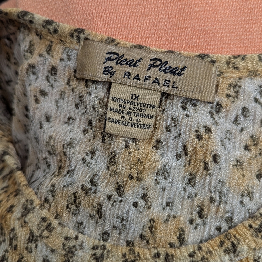 Pleat Pleat By Rafael Patterned Maxi Dress - Picture 6 of 6